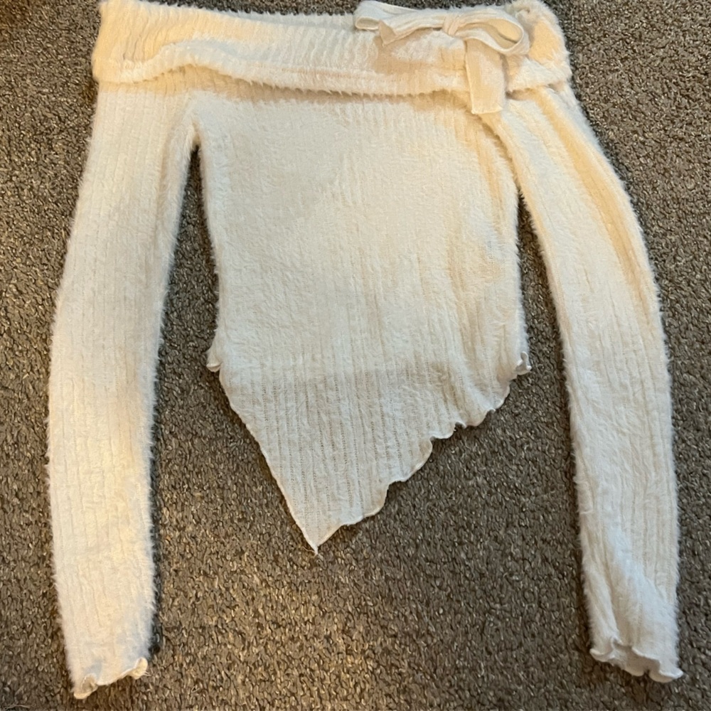 Cozy Cream blouse